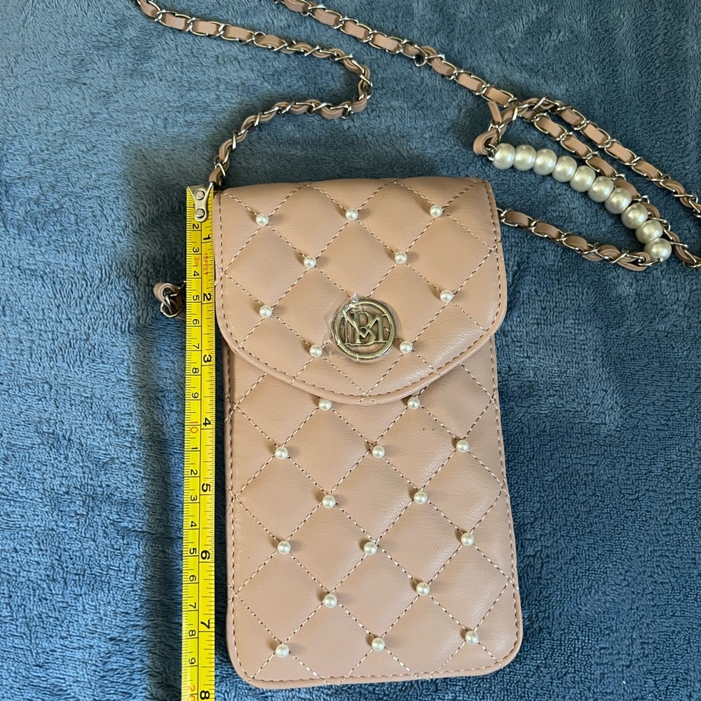Badgley Mischka pink phone case bag - Picture 3 of 8